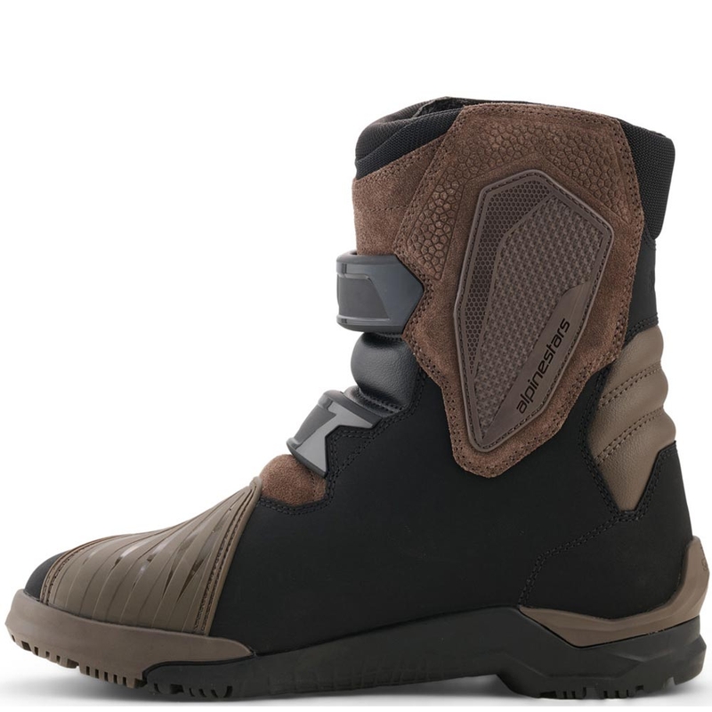 Alpinestars Belize V2 Drystar motociklu zābaki brūni melni