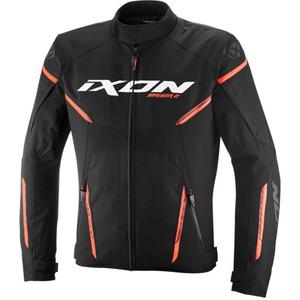 IXON Striker 2 motocikla jaka melna-oranža