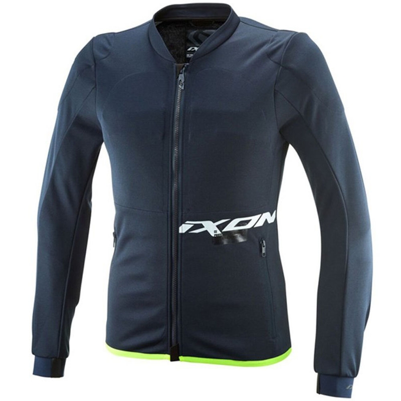 IXON Arma motocikla sporta krekls zili balts fluorescējoši dzeltens