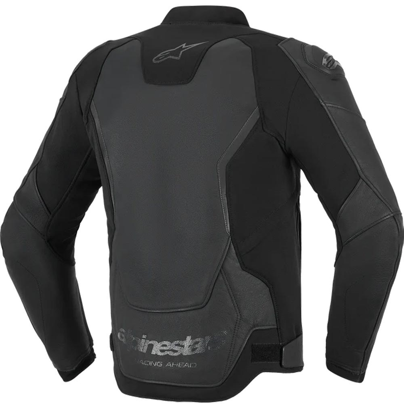 Alpinestars GP Force V2 ādas motocikla jaka melna-melna