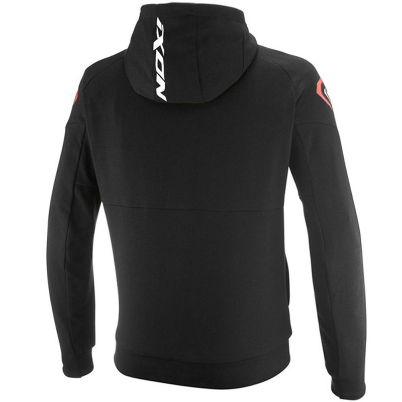 IXON Touchdown Ultra motocikla sporta krekls melns-balts-sarkans