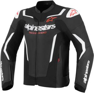 Alpinestars GP Force V2 Airflow ādas motocikla jaka melna-balta