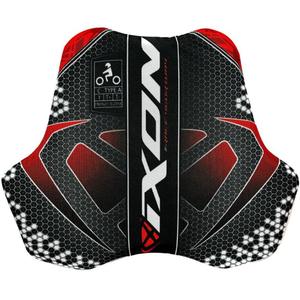 Krūšu aizsargs IXON IX-RACE melns-balts-sarkans
