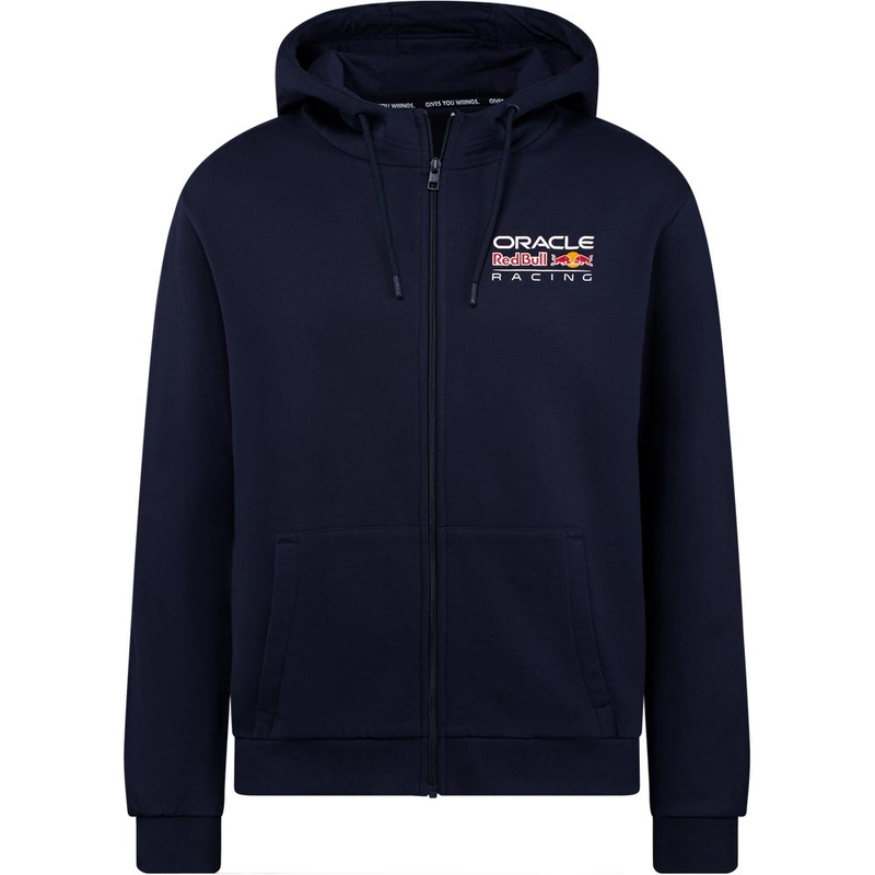 Oracle Red Bull Racing sporta krekls ar rāvējslēdzēju, tumši zils