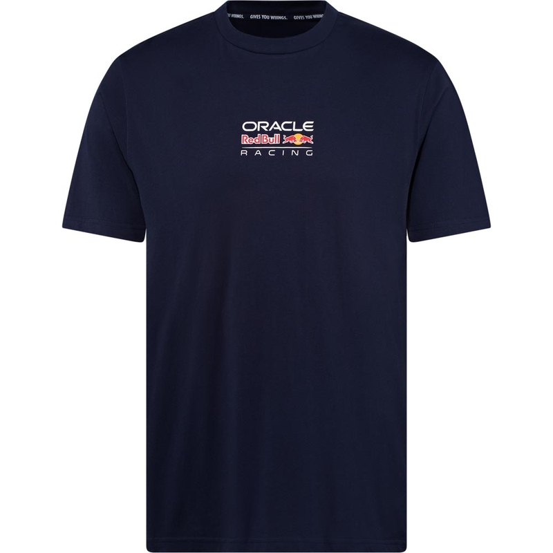 Oracle Red Bull Racing T-krekls ar sacīkšu izdevumu, tumši zils