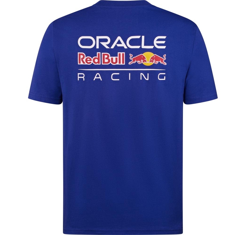 T-krekls Oracle Red Bull Racing izdevums sacīkšu zils