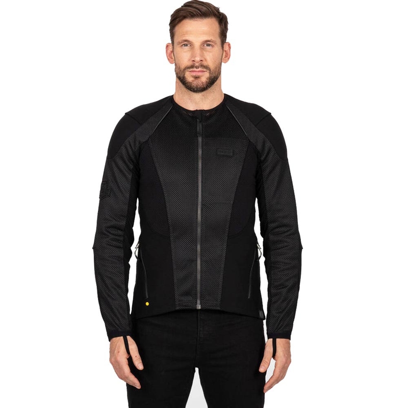 KNOX Urbane PRO Mk3 motocikla jaka melna