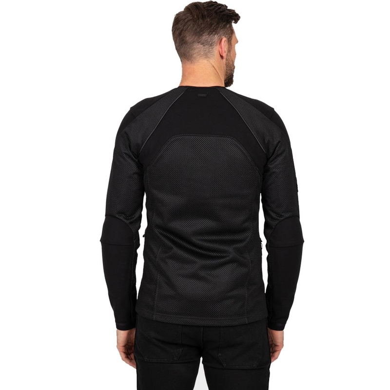 KNOX Urbane PRO Mk3 motocikla jaka melna