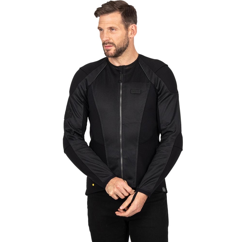 KNOX Urbane PRO Mk3 motocikla jaka melna