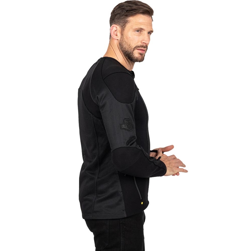 KNOX Urbane PRO Mk3 motocikla jaka melna