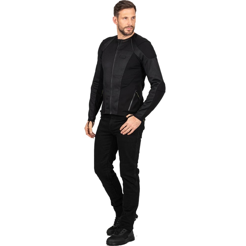 KNOX Urbane PRO Mk3 motocikla jaka melna