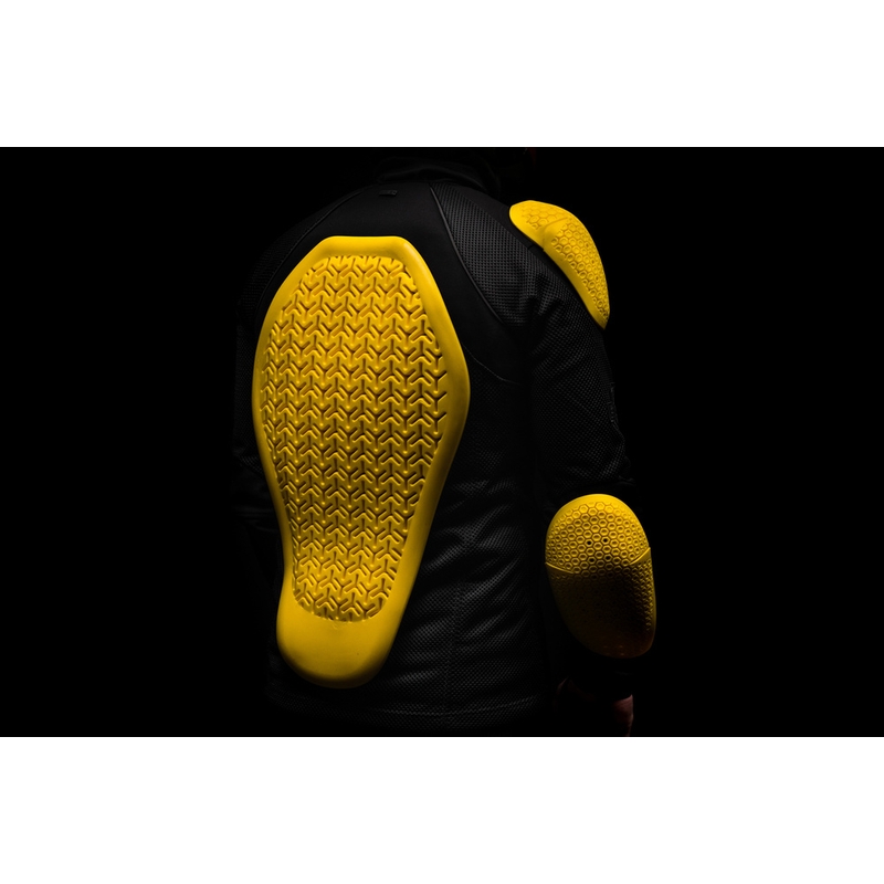 KNOX Urbane PRO Mk3 motocikla jaka melna