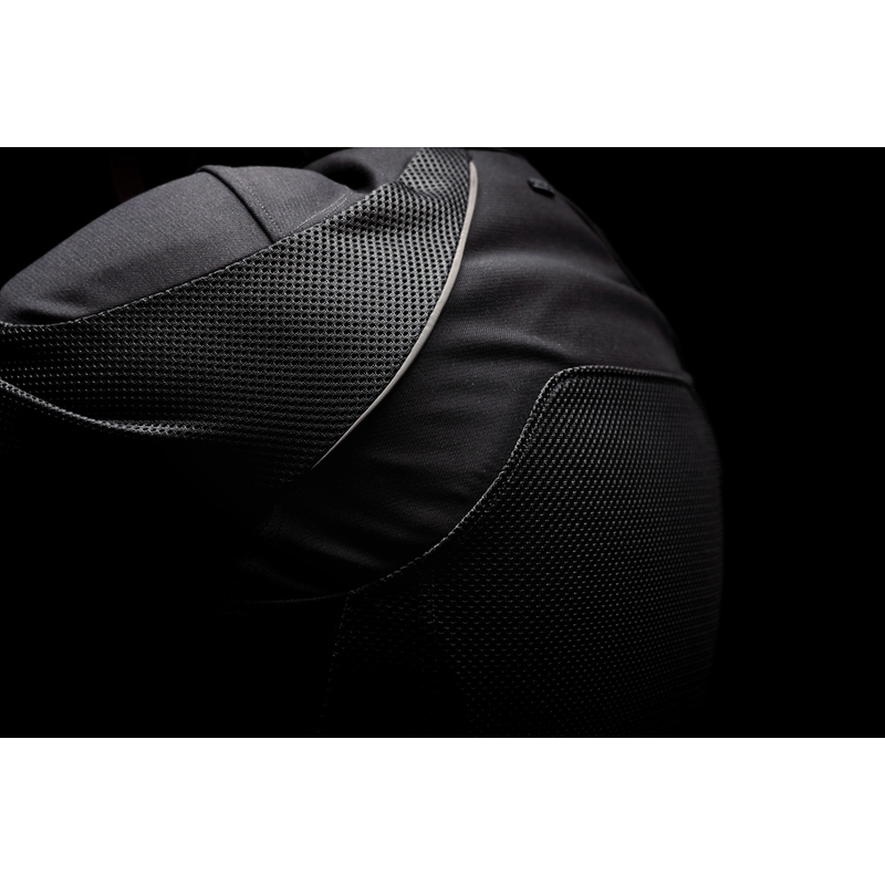 KNOX Urbane PRO Mk3 motocikla jaka melna
