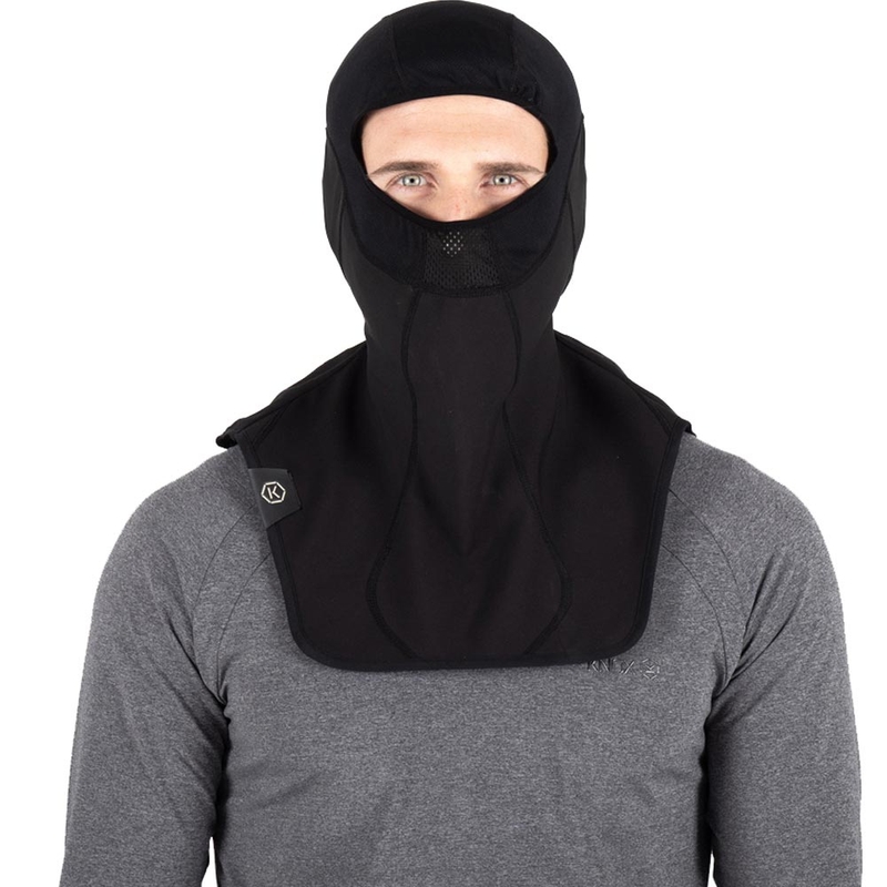 Knox Hot Hood ķiveres kapuce, melna