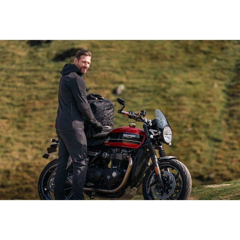 Knox Eda ikdienas piedzīvojumu motocikla mugursoma 25 l, melna