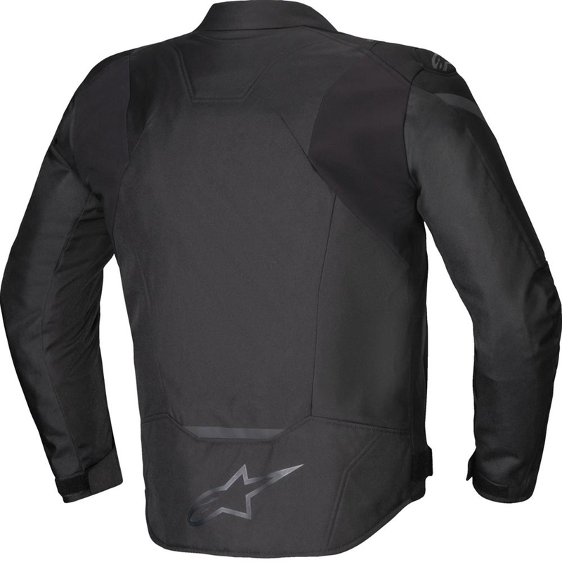 Alpinestars T-JAWS V4 ūdensnecaurlaidīga motocikla jaka melna-melna