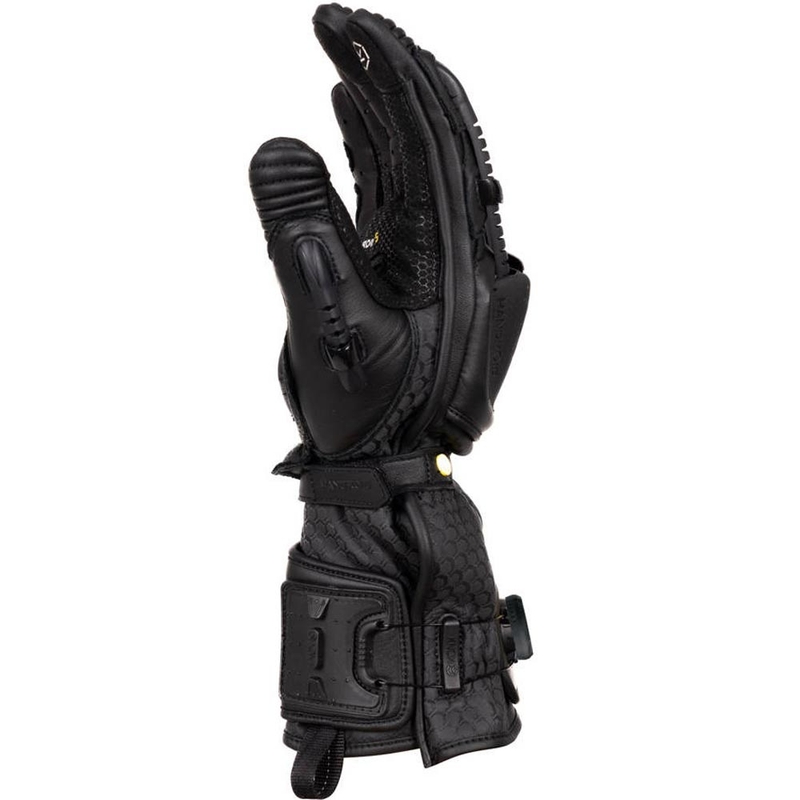 Knox Handroid All Black Mk5 motocikla cimdi, melni