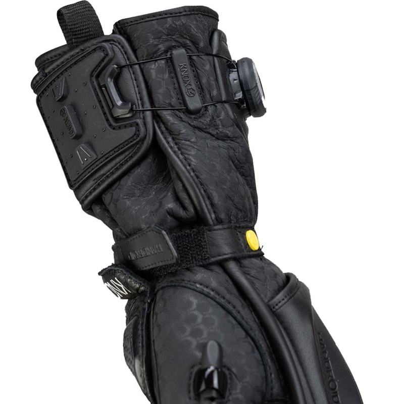 Knox Handroid All Black Mk5 motocikla cimdi, melni