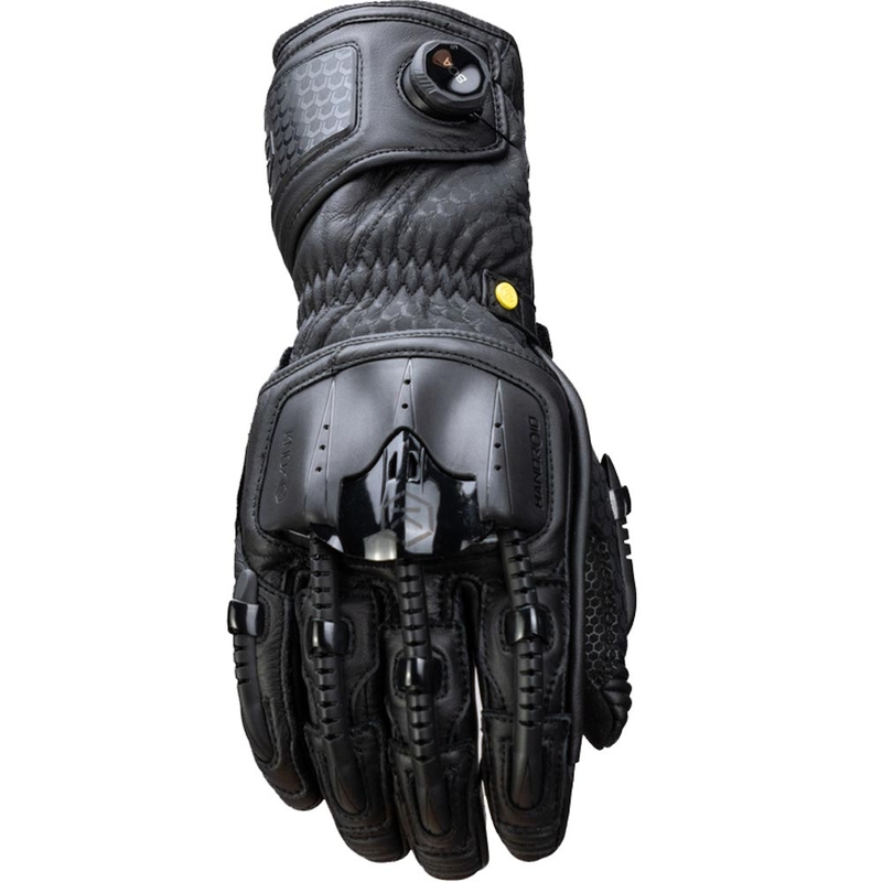 Knox Handroid All Black Mk5 motocikla cimdi, melni