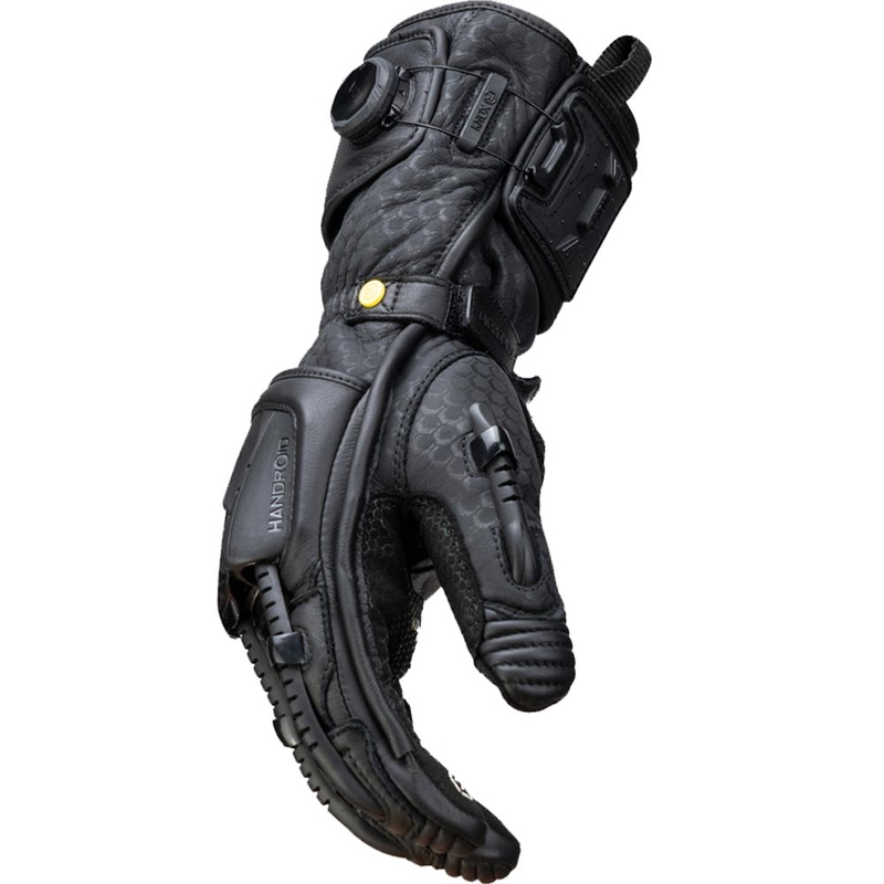 Knox Handroid All Black Mk5 motocikla cimdi, melni