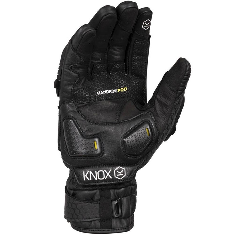 Knox Hand Armour Handroid POD All Black Mk5 motocikla cimdi, melni