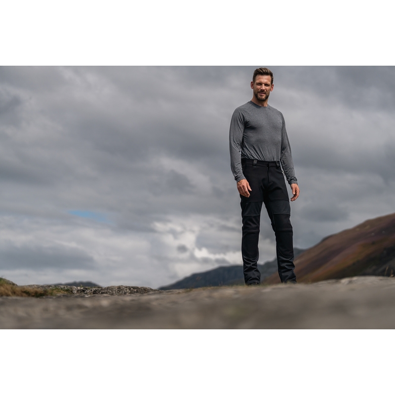 Knox Urbane Pro Trousers MK2 melnas motocikla bikses