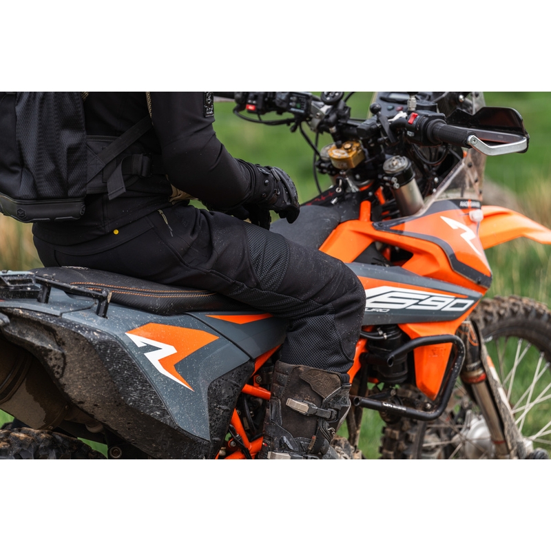 Knox Urbane Pro Trousers MK2 melnas motocikla bikses