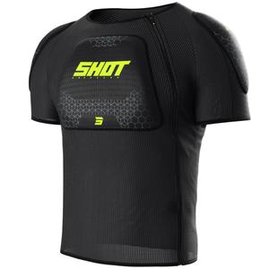 Shot Airlight T-krekls melns-fluo dzeltens