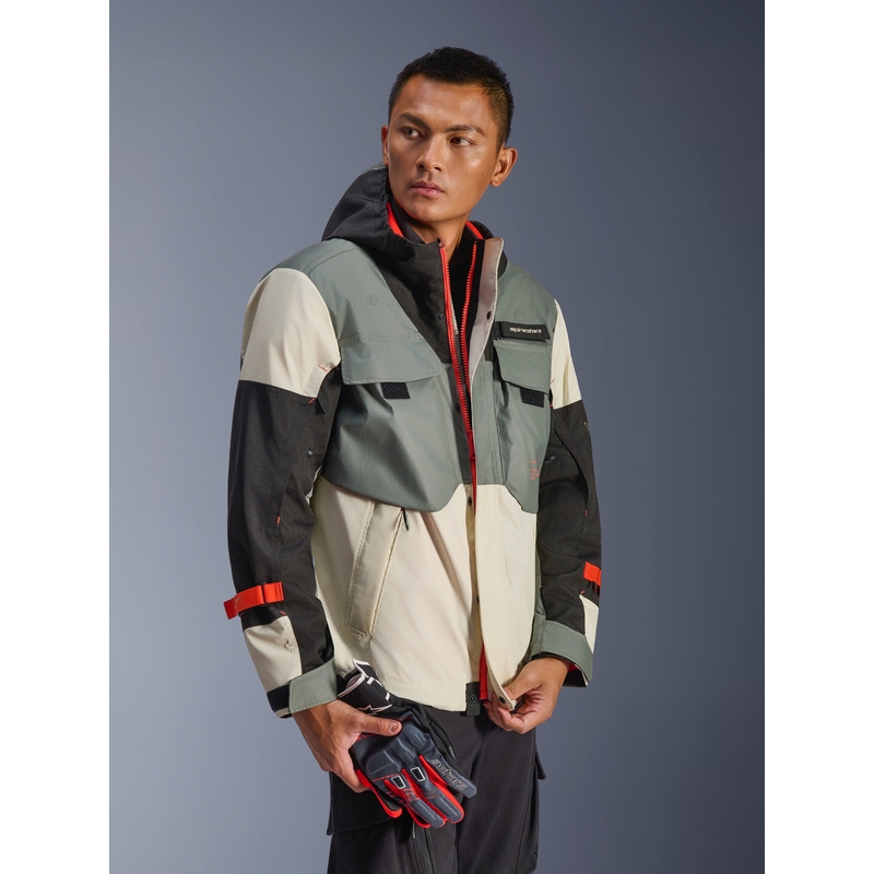 Alpinestars Mospher ūdensnecaurlaidīga motocikla jaka pelēka-melna
