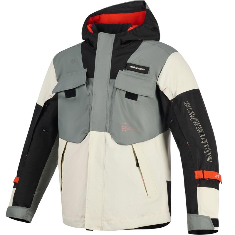 Alpinestars Mospher ūdensnecaurlaidīga motocikla jaka pelēka-melna