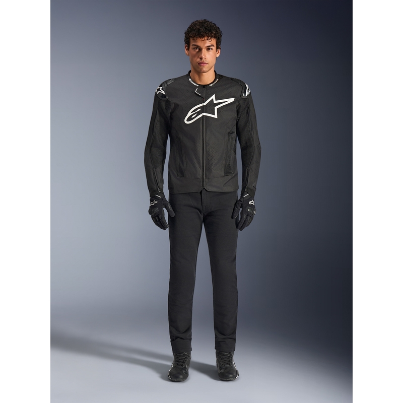 Alpinestars T-GP AIR motocikla jaka melna