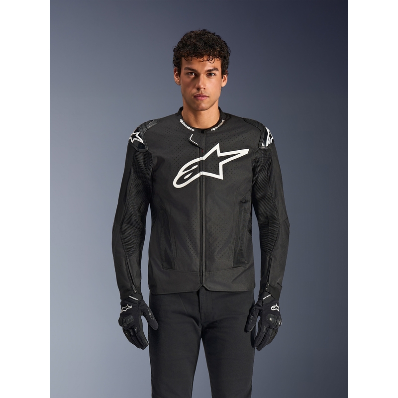 Alpinestars T-GP AIR motocikla jaka melna