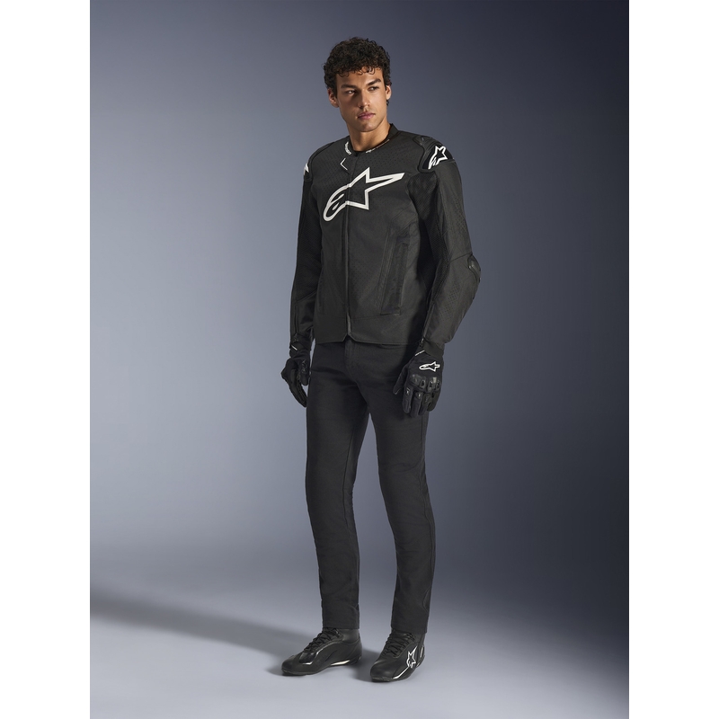 Alpinestars T-GP AIR motocikla jaka melna