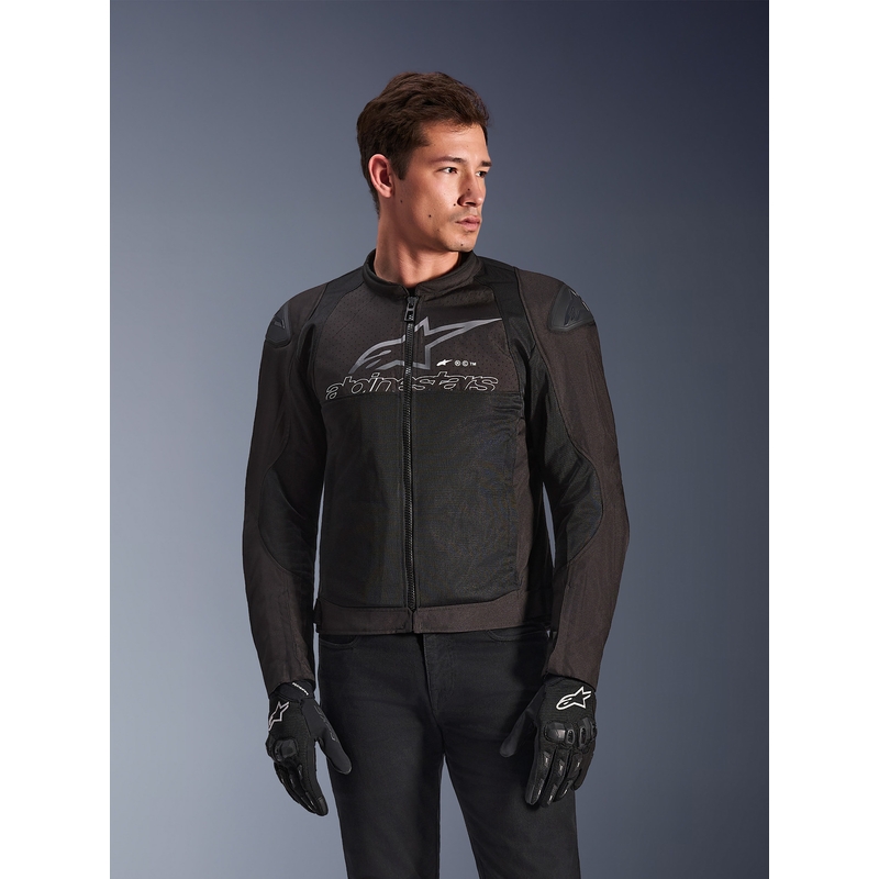 Alpinestars SMX Air motocikla jaka melna-antracīta