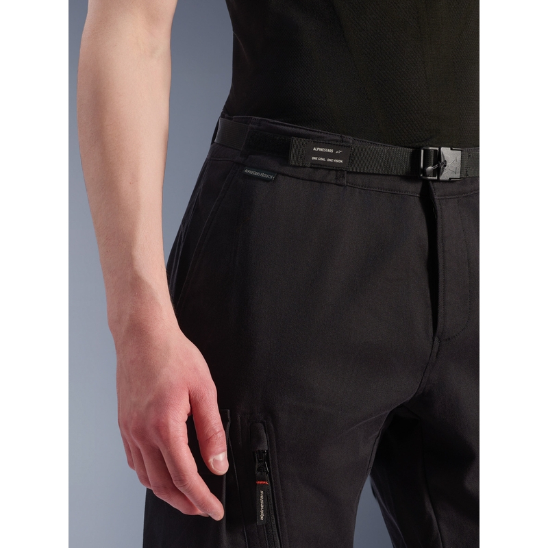 Alpinestars Flex-AST Cargo motocikla bikses melnas-melnas