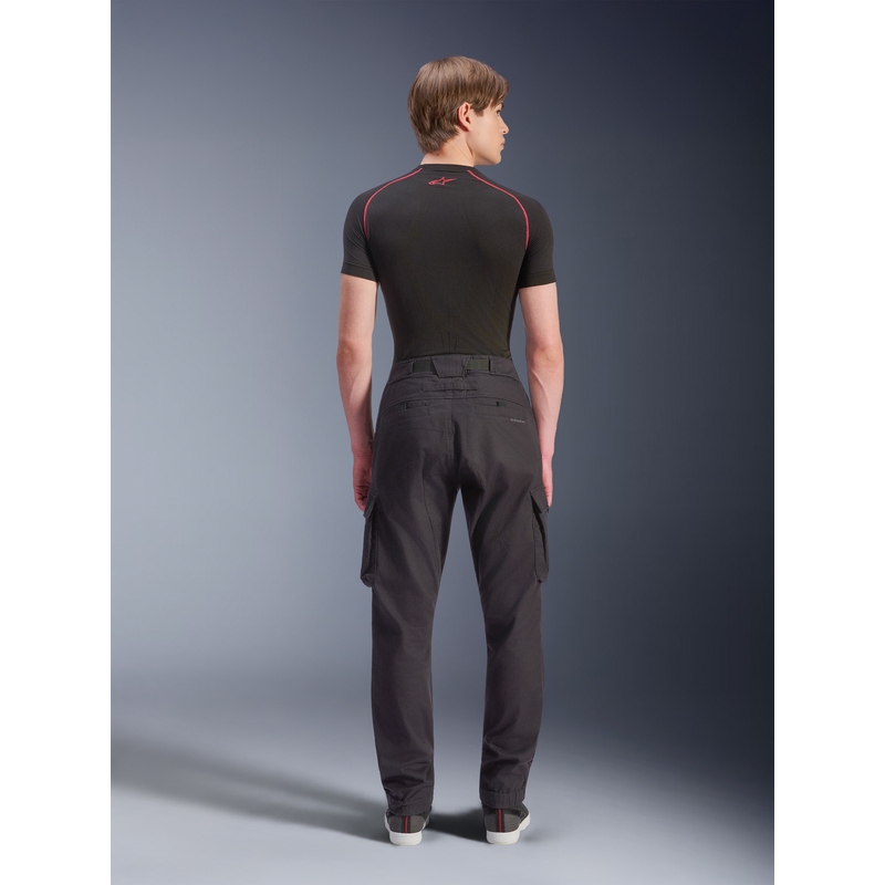 Alpinestars Flex-AST Cargo motocikla bikses melnas-melnas