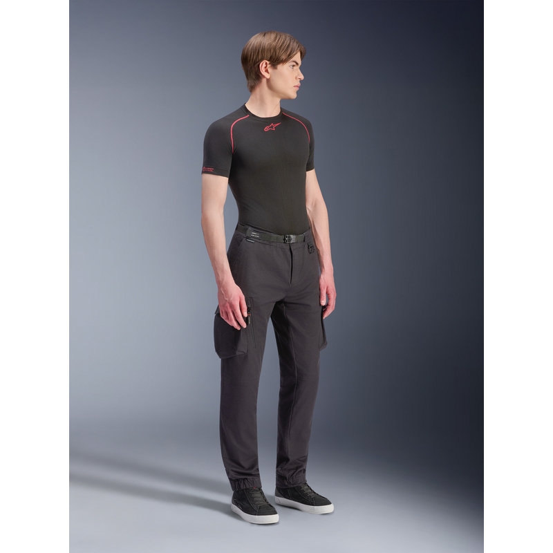 Alpinestars Flex-AST Cargo motocikla bikses melnas-melnas