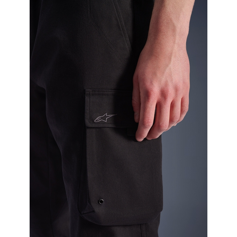 Alpinestars Flex-AST Cargo motocikla bikses melnas-melnas