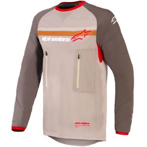 Alpinestars Maxdura Dual motokrosa krekls brūns-oranžs