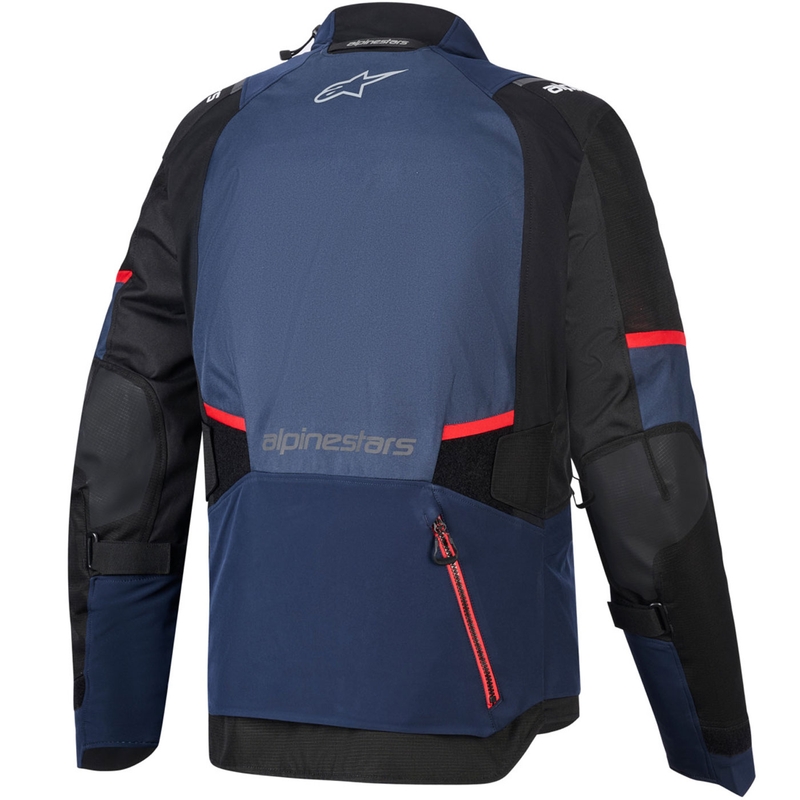 Alpinestars Andes V4 Drystar motocikla jaka, tumši zila-zila-melna