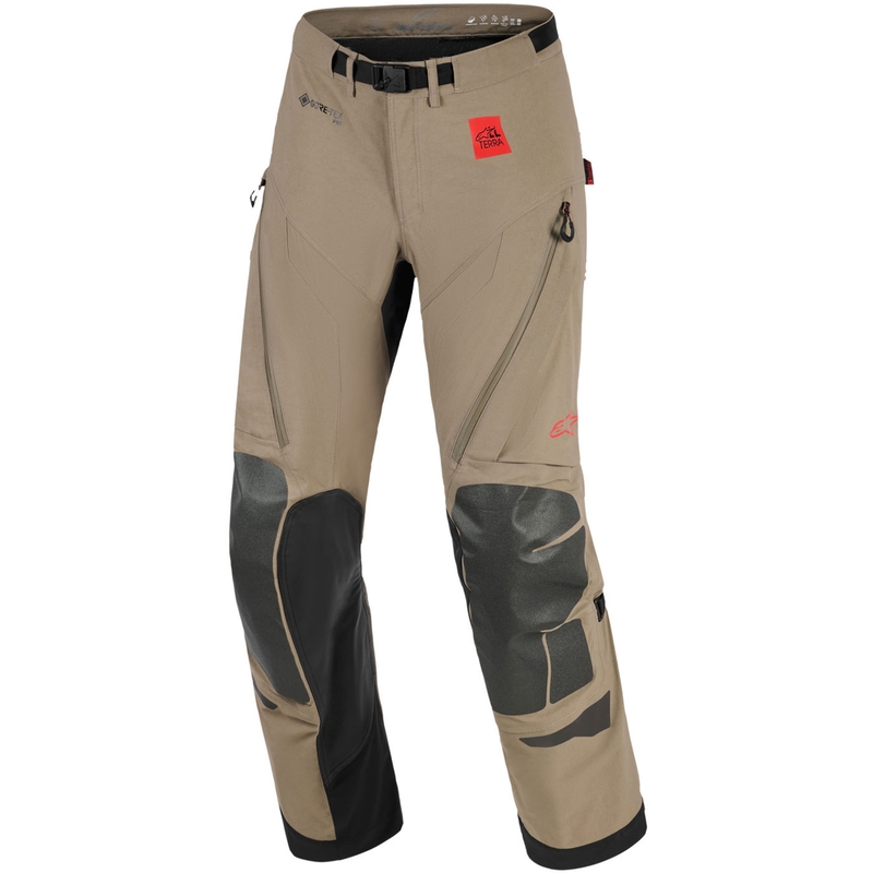 Alpinestars Nazca 3L Gore-Tex PRO motocikla bikses gaiši brūnas-melnas
