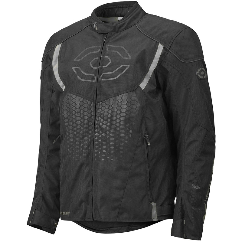 4SQUARE Sportster Dart motocikla jaka melni pelēka