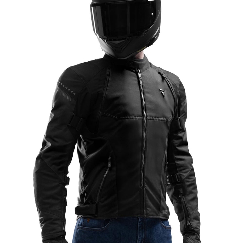 Rebelhorn Swift motocikla jaka melna