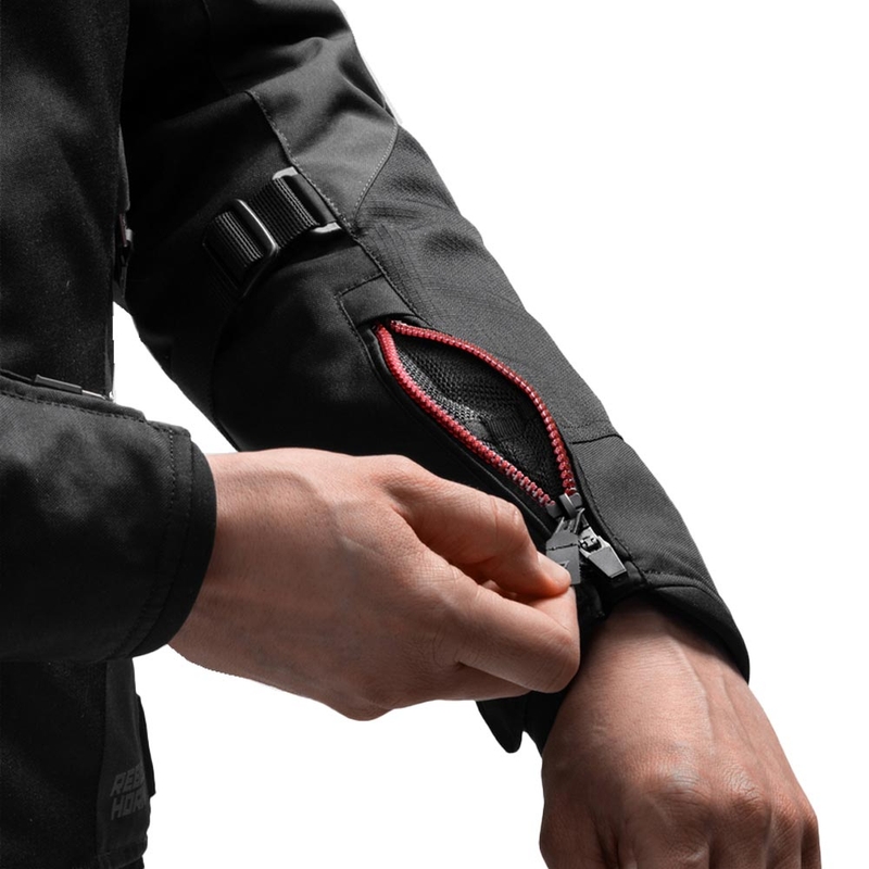 Rebelhorn Swift motocikla jaka melna-tumši pelēka-sarkana