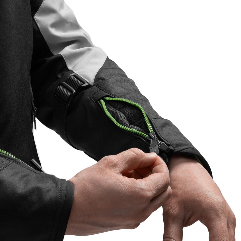 Rebelhorn Swift motocikla jaka gaiši pelēka-fluorētiski dzeltena