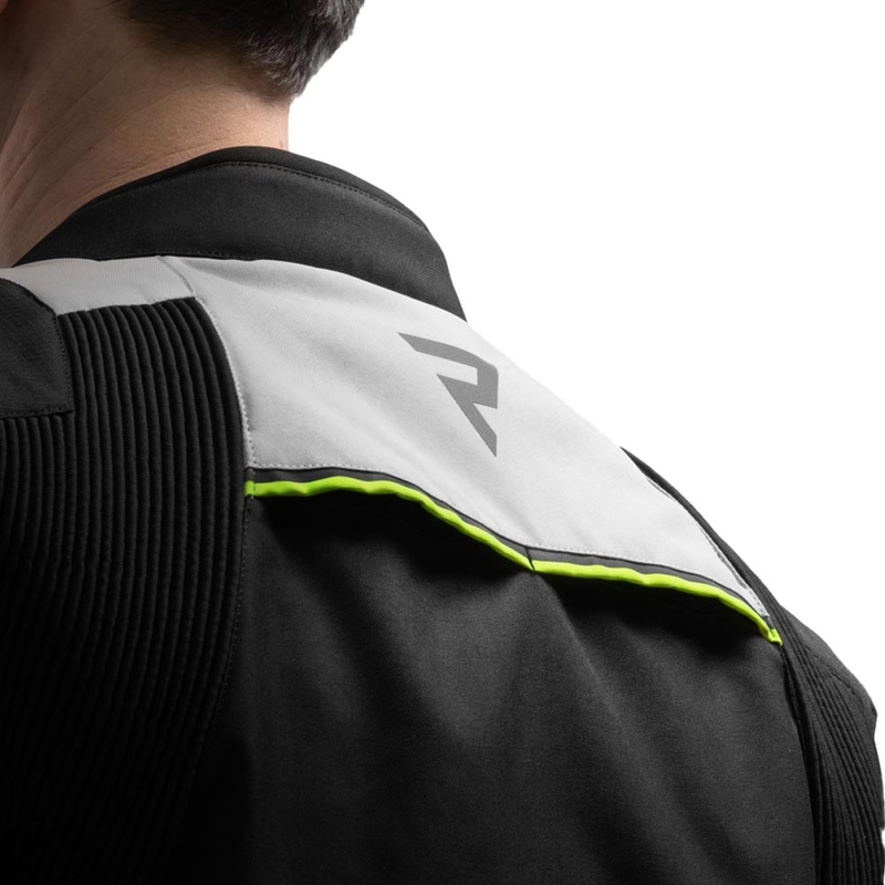 Rebelhorn Swift motocikla jaka gaiši pelēka-fluorētiski dzeltena