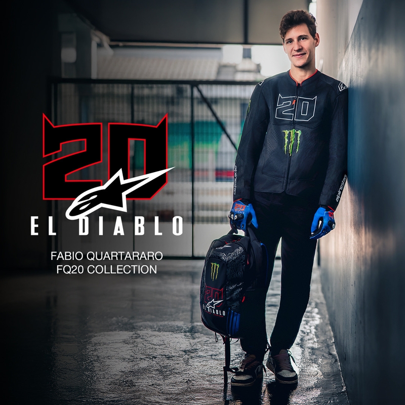 Alpinestars City Hunter V2 FQ20 Monster Collection mugursoma melna-fluorescējoši sarkana-zila-zaļa 22 L