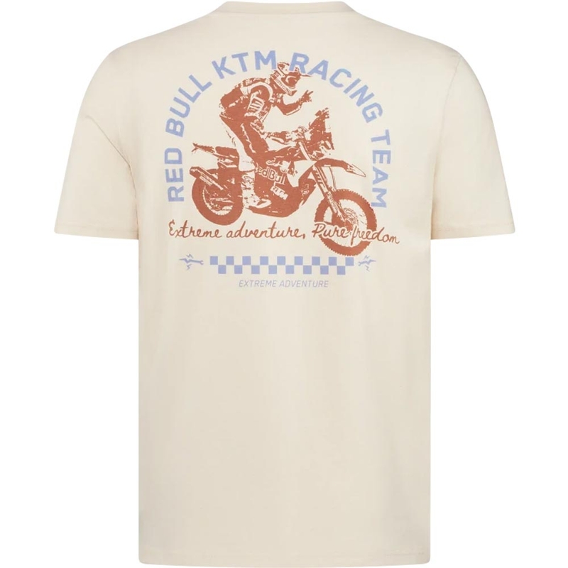 KTM Red Bull Racing Sunset T-krekls, balts