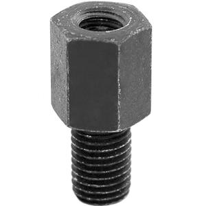 Atpakaļskata spoguļa vītnes samazināšana (iekšējā vītne M8 labajā pusē/ārējā vītne M10 labajā pusē) melna