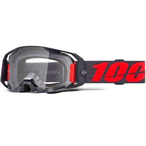100% ARmatic Toro motokrosa brilles ar caurspīdīgu pleksiglasu